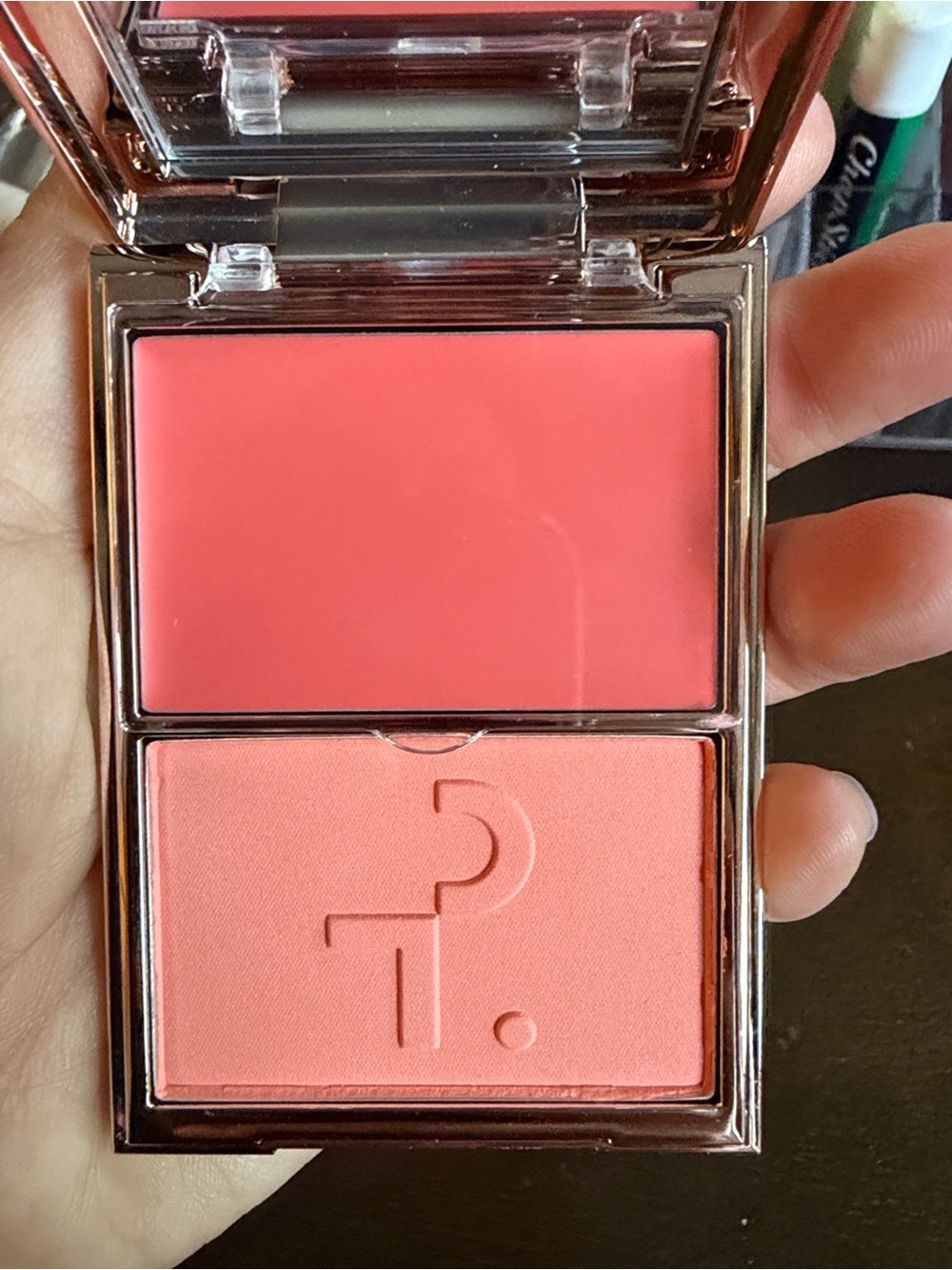 Patrick Ta Face Palette - Metallic Rose & Mirror Gold Compact